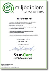 miljödiplom